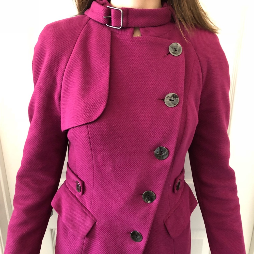 Nanette Lepore Unique Pea Coat - like new! Size 8